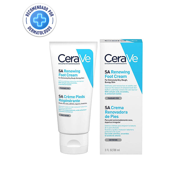 Cerave Crema Renovadora Pies 88Ml