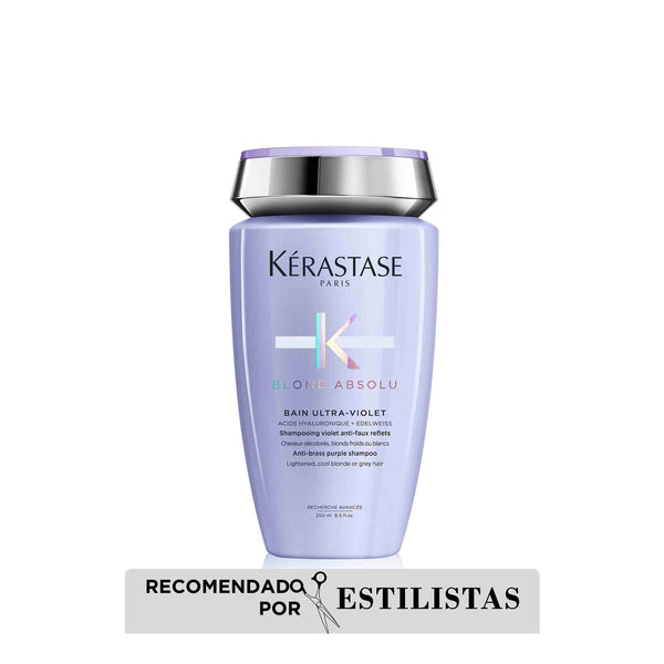 Shampoo Blond Absolu Ultra Violet Neutraliza Tonos Amarillos - Kérastase
