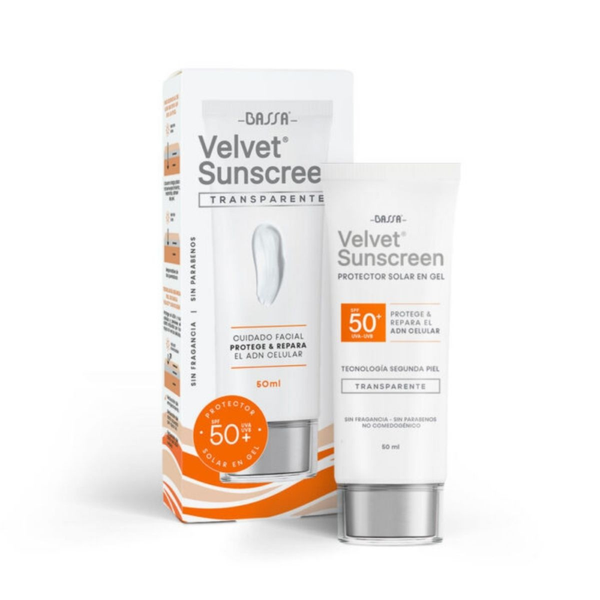 Velvet Sunscreen Transparente Fps 50+