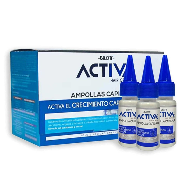 Activa Hair Growth Ampollas Capilar