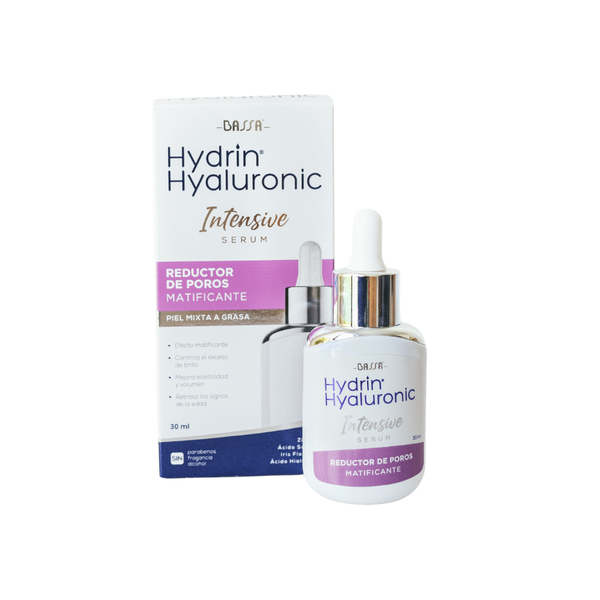 Hydrin Hyaluronic Intensive Serum Reductor De Poros Matificante
