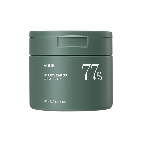 Pads limpiadores y exfoliantes de heartleaf Anua