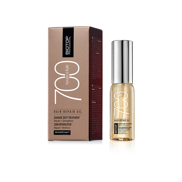 Biotop 700 Keratin + Kale Hair Repair Oil 30Ml