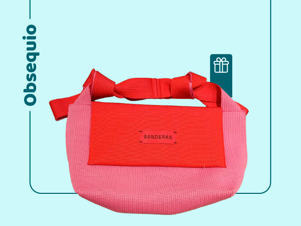 Lleva GRATIS bolso Banderas por la compra de UN producto de la marca BANDERAS.