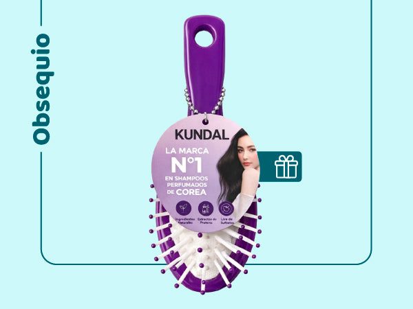 Lleva GRATIS cepillo de cabello por la compra de UN producto Kundal Capilar.