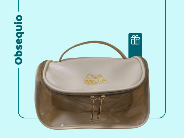Lleva GRATIS neceser Wella por la compra de DOS productos Wella.