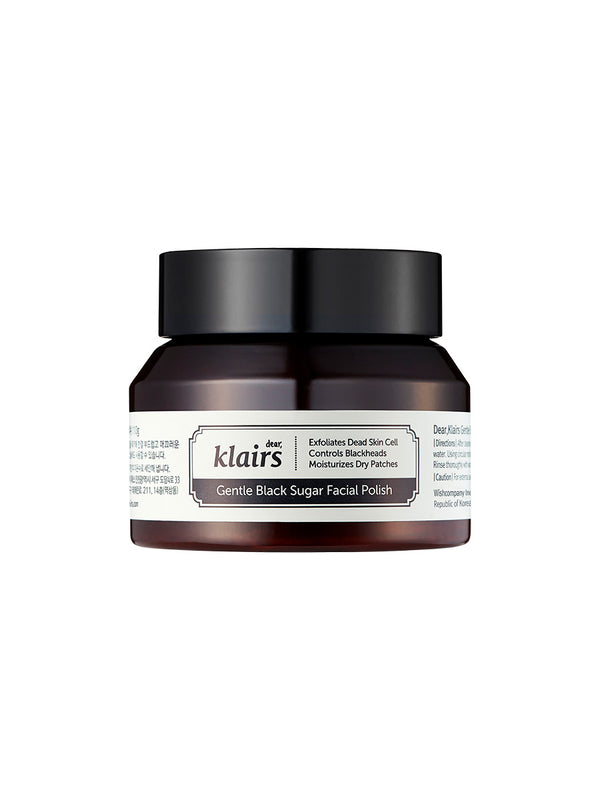 Exfoliante Facial de Azúcar Gentle Black Dear Klairs 110 g