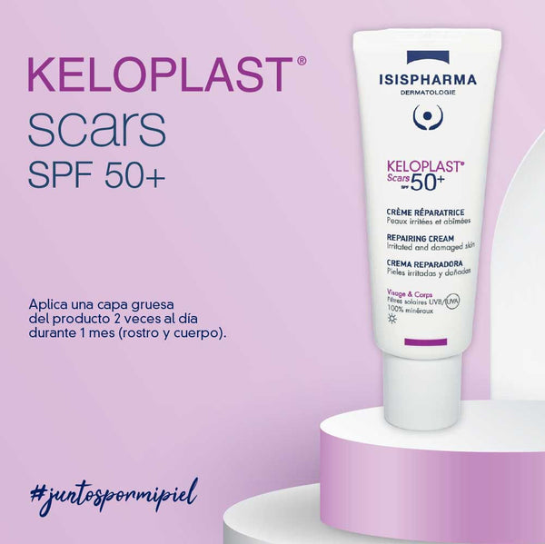 Crema Reparadora Keloplast Scars - Isispharma