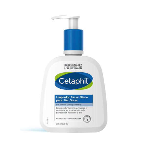 Limpiador Piel Grasa Frasco - Cetaphil 237 Ml