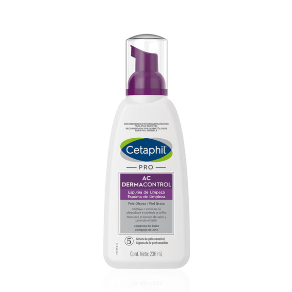 Espuma De Limpieza Dermacontrol Pro Ac - Cetaphil 236 Ml