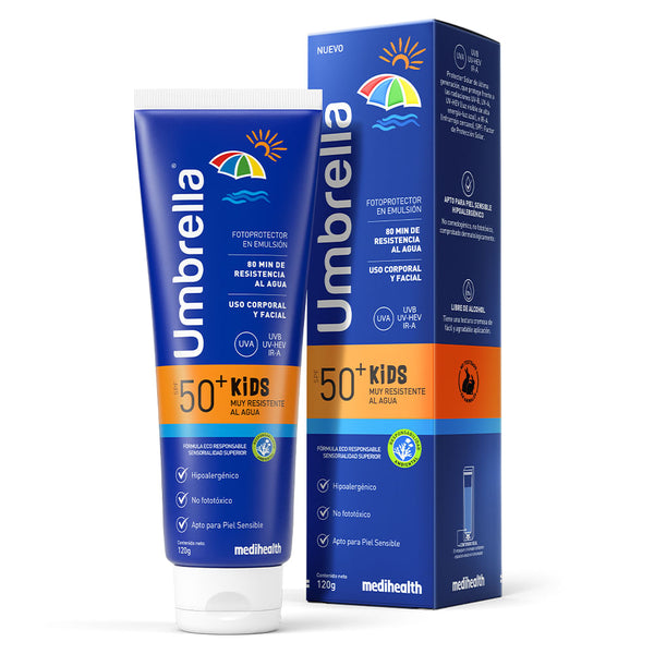 Umbrella Kids Resistente Al Agua Spf50 Medihealth